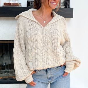 Grey Bandit “LETS CUDDLE” Sweater